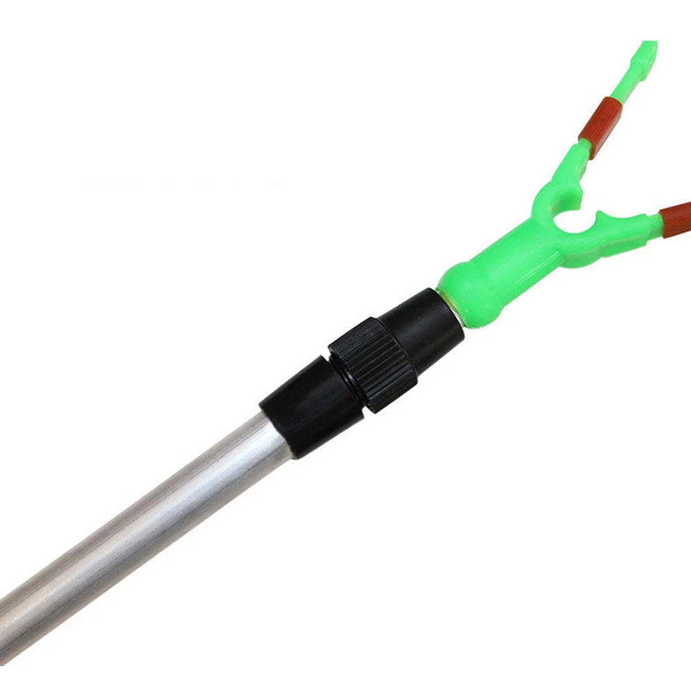 Fishing Rod Casting - Teleskopischer Angelrutenhalter aus Aluminiumlegierung mit 2